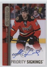 2015 Upper Deck Fall Expo Parkhurst Priority Signings /75 Josh Jooris Auto