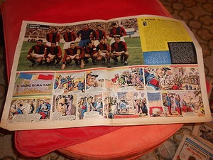 IL GIORNO DEI RAGAZZI N 8 1960 DAN DARE CALCIO SQUADRA BOLOGNA SCHIERATA - Picture 1 of 1