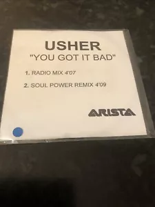 Usher – You Got It Bad - 2 Track PROMO CD Single Arista - Picture 1 of 2