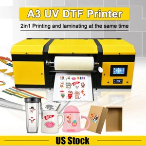 ACHI A3 UV DTF Sticker Printer Epson XP600 Head Transfer Sticker Inkjet Printer - Picture 1 of 13