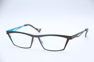 NEU THEO BELGIEN OPTIMIST 166 BRAUN BLAU AUTHENTISCHES GESTELL BRILLE 48-17 - Bild 1 von 5