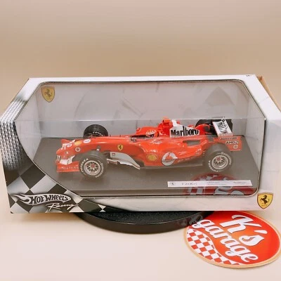 HOT WHEELS Racing 1/18 FERRARI F2005 Michael Schumacher #1 Marlboro G9727 decals - Image 1 of 4