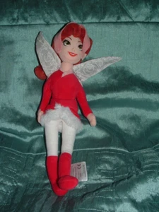 DISNEY STORE TINKERBELL RARO PEQUEÑO ROSETTA FAIRY MINI 11" PELUCHE SUAVE MUÑECA JUGUETE - Imagen 1 de 5