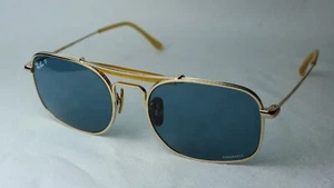 RAY-BAN TITANIUM SUNGLASSES *RB 8062 9205/S2* NEW Polarized - Chromance - Picture 1 of 5