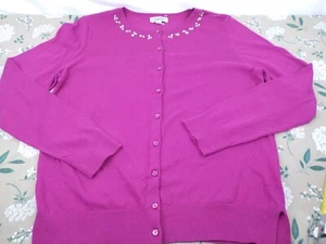 Ann Taylor Loft Outlet Cardigan Sweater Size L Brand New - Picture 1 of 13