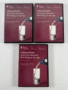 The Great Courses Lifelong Health: Achieving Optimum Well-Being at Any Age, DVDs - Picture 1 of 7