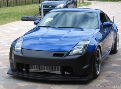Fits Nissan 350z  2003-07 Wing Style Urethane front bumper bodykit  - Image 1 of 4
