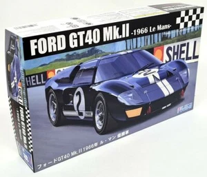 Fujimi 1/24 - Ford GT40 Winner Le Mans 1966 Build Yourself Scale Model Car Kit - Picture 1 of 3