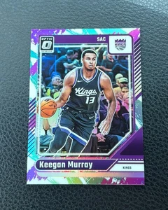 KEEGAN MURRAY 2024-25 DONRUSS OPTIC BASKETBALL JAZZ PRIZM SP KINGS - Picture 1 of 2