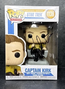 Funko Pop! Star Trek Original Series Captain Kirk William Shatner Signed JSA - Picture 1 of 8