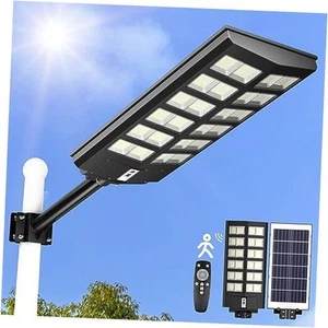 1600W Solar Street Lights - 160,000LM Outdoor Lights, Waterproof IP66 for - Picture 1 of 7