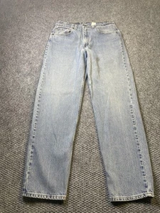Vintage Levis 550 Jeans Mens 34x32 Blue Relaxed Fit Made USA Denim Y2K 90s Pants - Picture 1 of 7