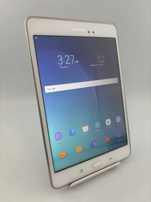 Samsung Galaxy Tab A 8.0 2015 SM-T350 White Wi-Fi 16GB 8" 8MP Android Tablet - Image 1 of 4