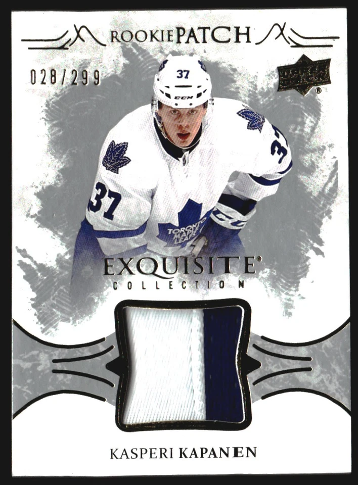 2016-17 Exquisite Collection Rookie Patches #RPKK Kasperi Kapanen Patch /299 - Image 1 of 2