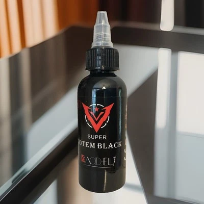 🖤 60ml 2oz DLD Pure Black Tattoo Ink – All Purpose Liner & Tribal Outliner 🎯