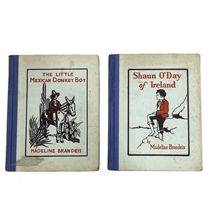 VTG Multicultural Children Storytelling Books The Little Mexican Donkey Boy - Foto 1 di 10