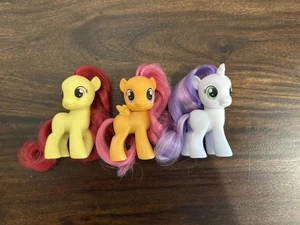Lotto MLP My Little Pony 2,5” G4 spazzolabile fioritura di mele Scootaloo Sweetie Belle - Foto 1 di 4