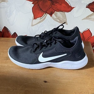 Nike Flex Scarpe da Gym Running Uomo Taglia UK 10.5 Nero/Bianco Ottime Condizioni - Foto 1 di 15