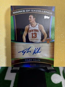 2025-26 Topps - Marcas de Excelencia Tyler Kolek #ME-TK Green Rainbow/99 (AU) - Imagen 1 de 4
