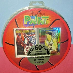 1993 Michael Jordan Gold Insert John Stockton Refractor Blister 60+ Karten - Bild 1 von 2