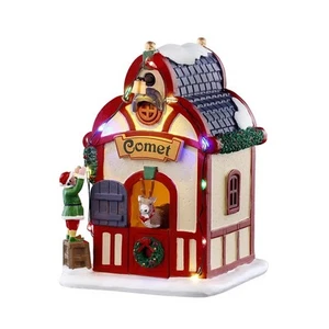 Lemax Santa s Wonderland Village Comet s Den Covered in Snow 54533 - Picture 1 of 4