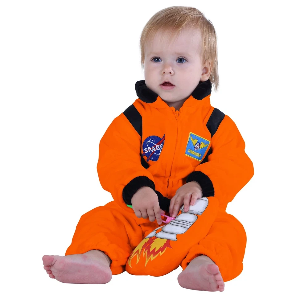 Disfraz de Astronauta, Bebé Espacio Cosplay Infantil Niños Niñas, Recién Nacido Halloween Su... Foto 1 de 4