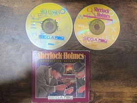 Sega Classics Arcade Collection 4-n-1 + Sherlock Holmes Sega CD No Manual