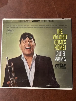 Louis Prima- The Wildest Comes Home Jazz Lounge Swing 1962 ST-1723 Vinyl 12'' - Image 1 of 3