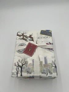Pottery Barn Elf Sheet Set - California King - Holiday Festive Buddy Neu! - Bild 1 von 6