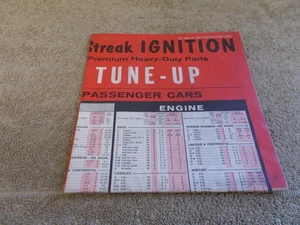 VTG 1962 BLUE STREAK ZÜNDUNG TUNE-UP ANWENDUNGSTABELLE SPEZIFIKATION - Bild 1 von 10