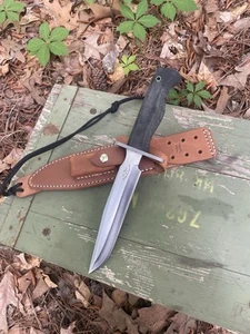 Wall Knives, Model 1-7 Fighter With model A Sheath - Picture 1 of 12