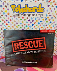 rescue the embassy mission nes manual only