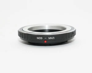 K&F CONCEPT Leica M39-m4/3 Micro Four Thirds Mount Adapter with Lens Cloth (m39- - Picture 1 of 6