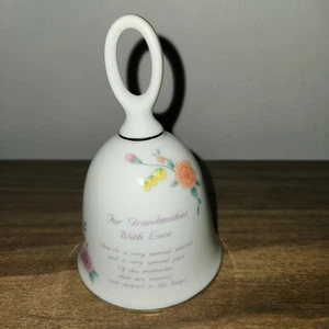 Vintage Russ Berrie Keramik Glocke Großmutter mit Liebe Figur Sammlerstück 4224 - Bild 1 von 3