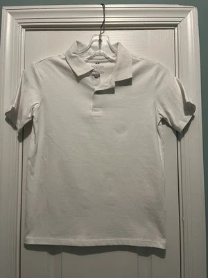 H&M Boys White Polo Shirt Size US 8/10 - Image 1 of 2