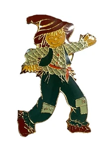 FN Kistner Signed Vintage Scarecrow Lapel Pin DA2 - Picture 1 of 4