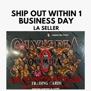 2021 Official Mr. Olympia Bodybuilding Trading Cards HOBBY BOX Sealed「US Seller」 - Bild 1 von 2