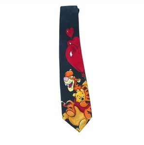 Disney Winnie the Pooh Bear & Tigger Luxury Tie 4”x 56.5” - Picture 1 of 4
