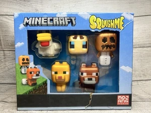Minecraft 5 Piece SquishMe Collectors Box Mojang - Picture 1 of 1