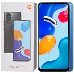 BNIB Xiaomi Redmi Note 11 4G Twilight Blue 128GB + 4GB Dual-SIM Unlocked GSM - Afbeelding 1 van 1