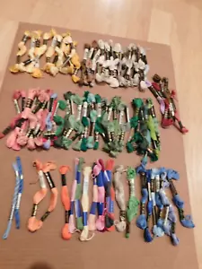 DMC MOULINE SPECIAL (other)COTTON FLOSS EMBROIDERY THREAD NEEDLEWORK LOT of 84 - Picture 1 of 3
