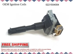 Single Ignition Coil For 1994-2009 BMW V6 /OEM 0221504004, 12131703227 - Picture 1 of 4