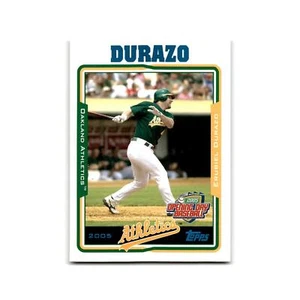 Erubiel Durazo Opening Day 2005 Topps #63 Oakland Athletics Baseball Card NM - Picture 1 of 3