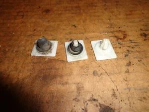 Toyota Supra MK3 1989-92 Trim Clips  OEM set of 3 - Picture 1 of 5