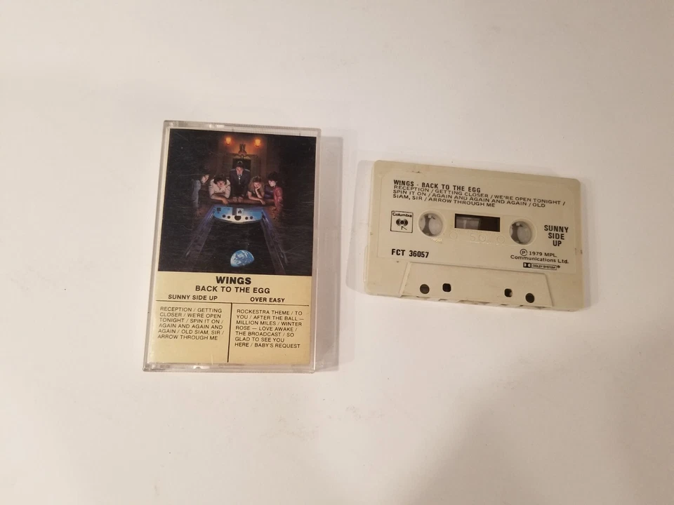 Wings - Back To The Egg - Cassette Tape - Image 1 of 1