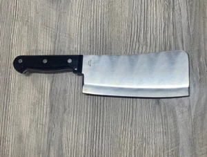 Ronco Showtime Six Star #11 Kitchen Cleaver Knife Stainless Steel 7" Blade - Picture 1 of 3