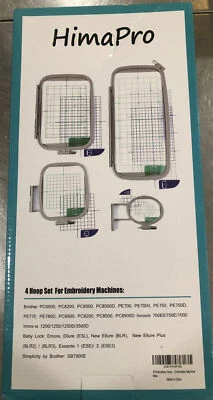 HimaPro 4pcs Embroidery Hoop Set, See Box For Compatibility - Image 1 of 2
