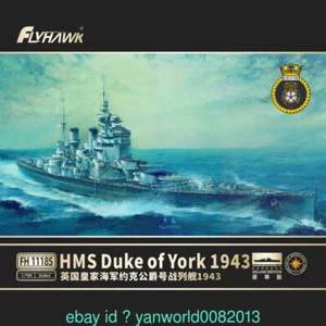 FLYHAWK FH1118S 1/700 UK Battleship HMS Duke Of York 1943 DELUXE EDITION - Picture 1 of 3