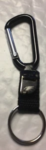PHILADELPHIA EAGLES   LOGO CARABINER KEY RING, NEW AND NICE - Picture 1 of 1