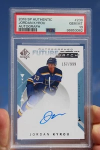 2018-19 Jordan Kyrou SP Future Watch Auto FWA PSA10 Gem Mint 157/999 Rookie RC - Bild 1 von 2